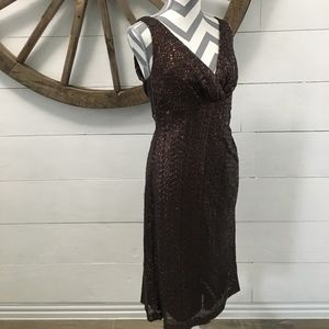 Ralph Lauren Sequin Evening Dress